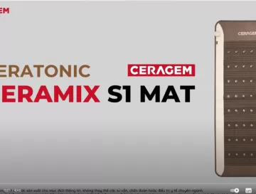 [CERAGEM] THẢM NHIỆT CERATONIC CERAMIX S1 – LỰA CHỌN HOÀN HẢO CHO GIẤC NGỦ