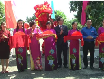 Đồng Tháp: Khánh thành cầu nông thôn từ nguồn vận động