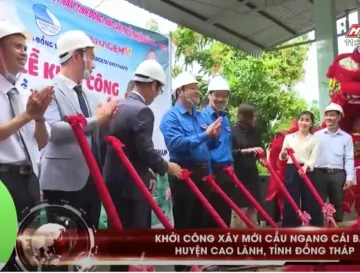 Ceragem Việt Nam Khởi công Cầu Ceragem Hy Vọng 17/9/2019