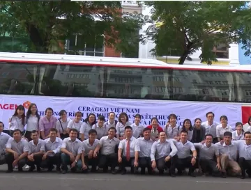 Ceragem Việt Nam Ghé thăm Trung tâm Quê Hương