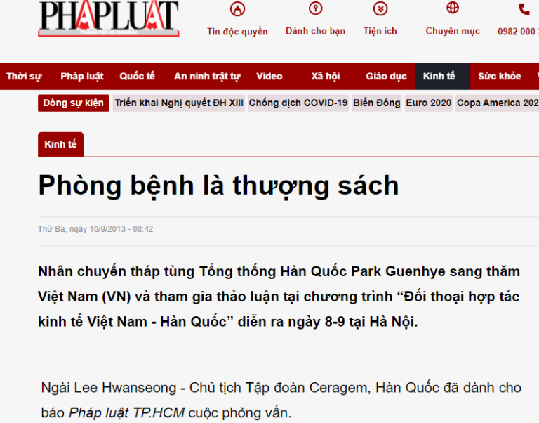 Phòng Bệnh Là Thượng Sách
