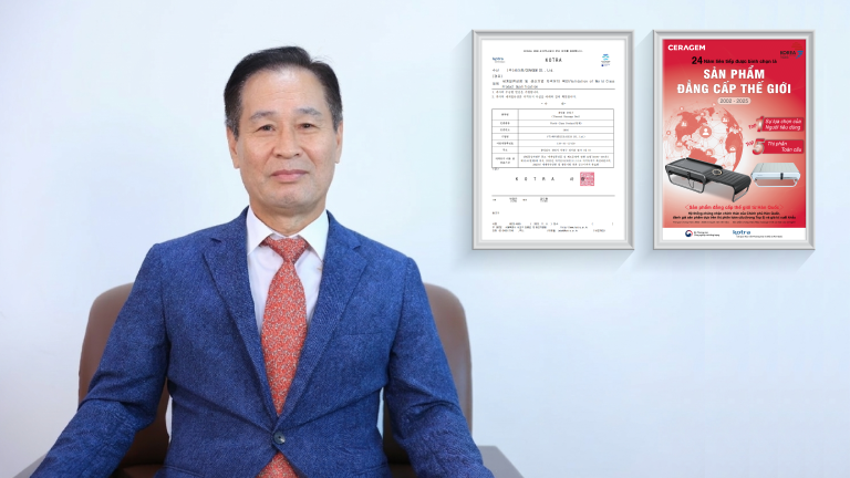 Ceragem 24 năm liên tiếp đạt “Sản phẩm đẳng cấp thế giới”